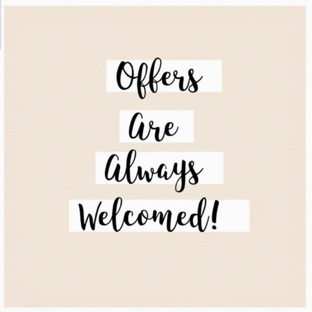 ⭐️ Offers Are ALWAYS Welcomed! ⭐️